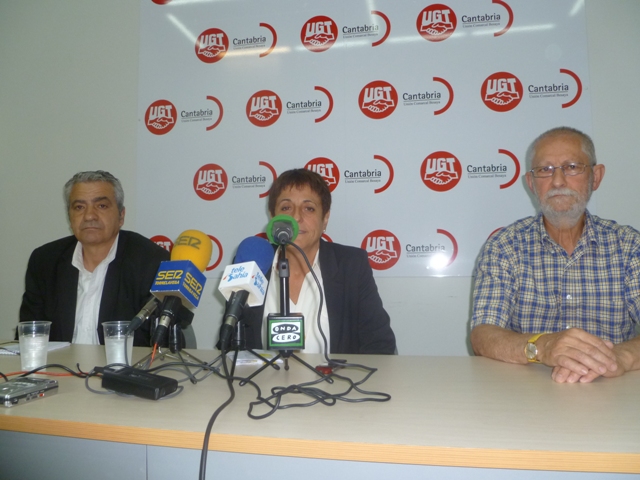 Maria Jesús Cedrún + CCOO + SU convocantes huelga