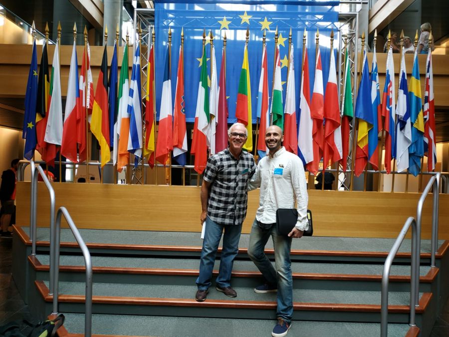 UGT Bomberos participa en una jornadas en el Parlamento Europeo