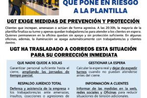 Agresiones en oficinas