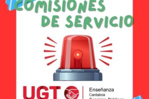 Comisiones de servicio para el curso 2026-2027