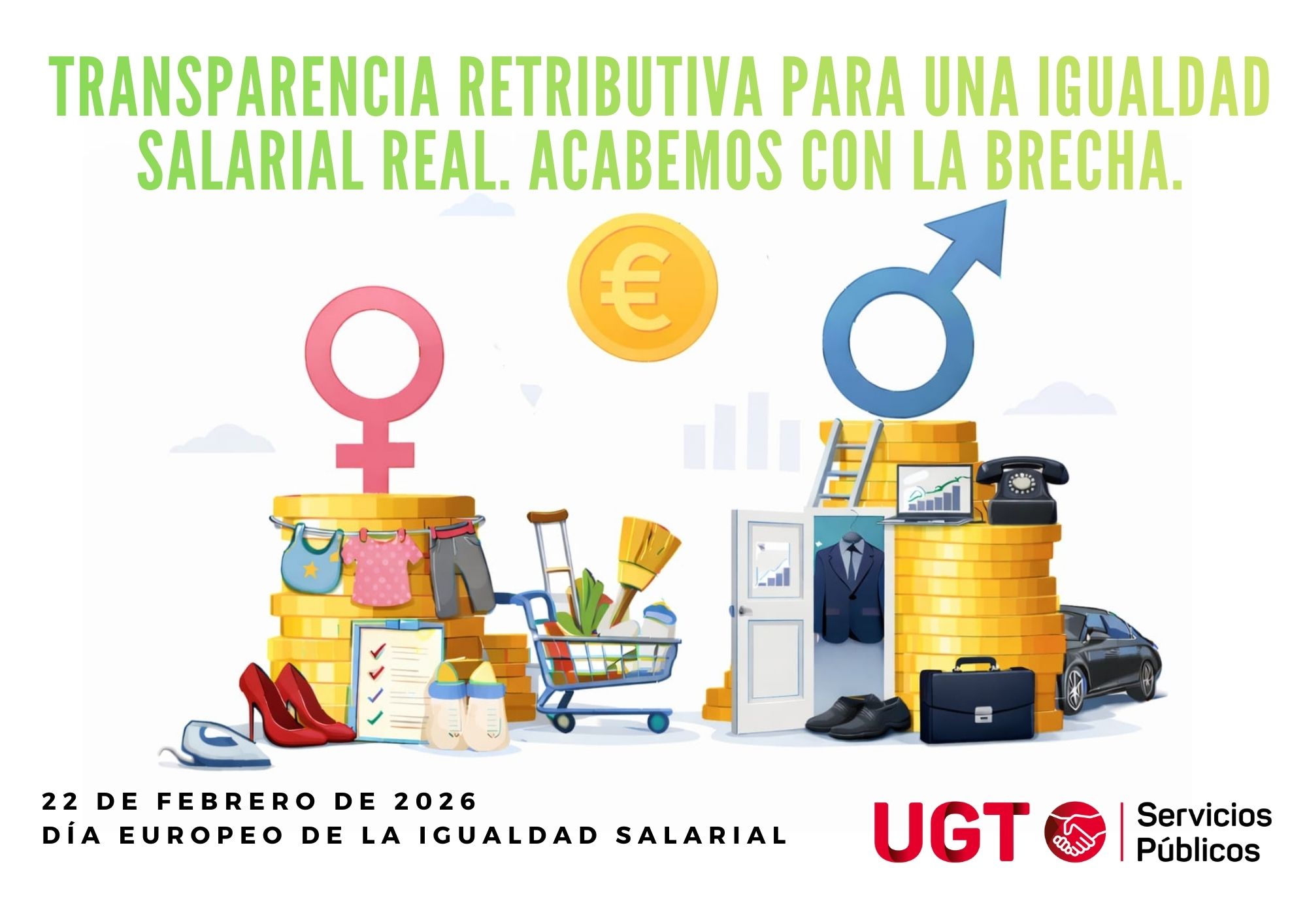 Transparencia retributiva para una igualdad salarial real. Acabemos con la brecha