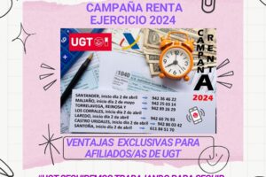 Haz tu Declaración de la Renta forma gratuita con UGT.