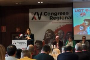 Mariano Carmona, reelegido Secretario General en el XV Congreso Regional.