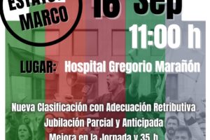 El personal del SNS protestará mañana por la intención de Sanidad de aprobar un Estatuto Marco insuficiente