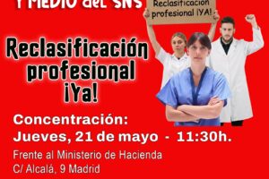 UGT llama a la huelga al colectivo Técnico Sanitario para exigir la implantación de su reclasificación profesional