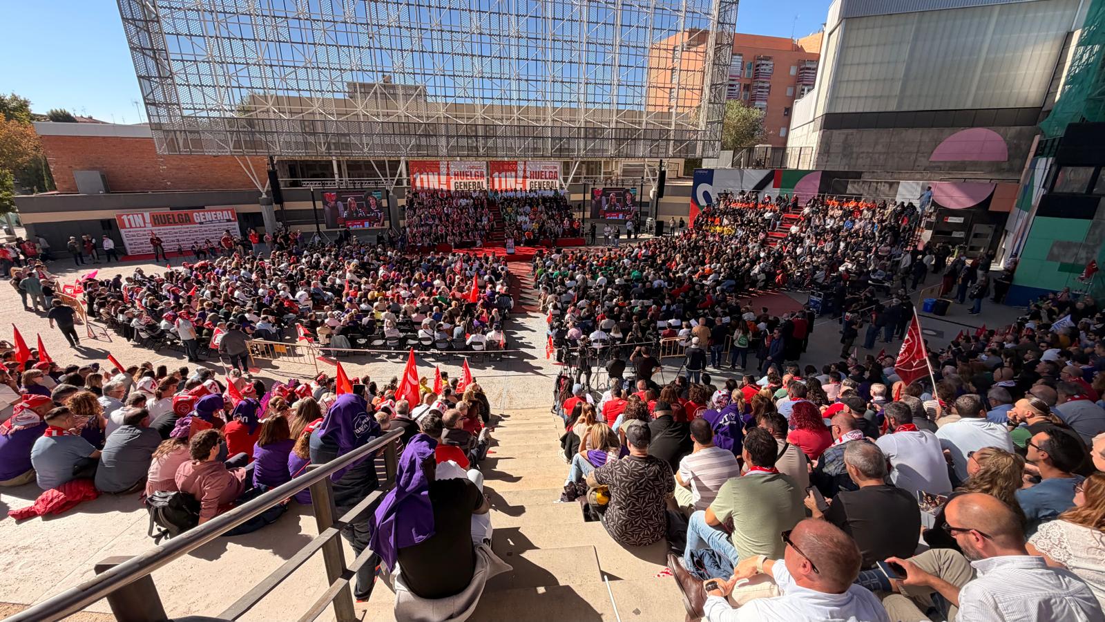 UGT SP Cantabria participa en Madrid en la asamblea preparatoria de la Huelga General del 11-N