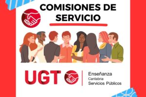 Comisiones de servicio 2025-2026