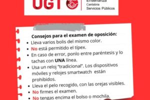 Pequeños consejos para las oposiciones docentes