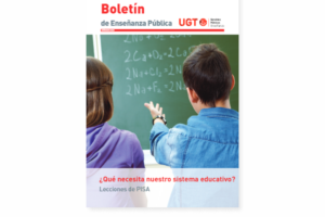 UGT exige que se tengan en cuenta todos los datos que aporta PISA, si de verdad queremos mejorar nuestro sistema educativo
