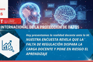 UGT exige protección de datos y regulación ante una IA que dispara la carga docente y pone en riesgo el aprendizaje del alumnado