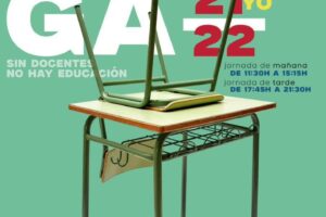 Huelga y manifestación los días 21 y 22 de mayo