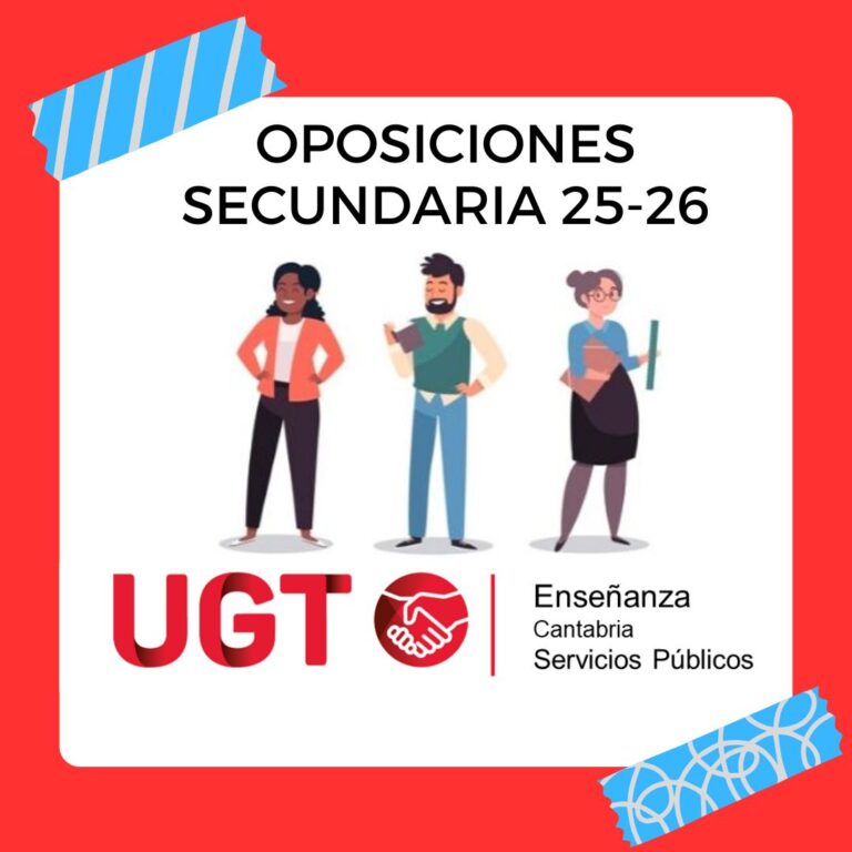 Lee más sobre el artículo Resumen de las  oposiciones de Secundaria y Resto de Cuerpos en Cantabria de 2025 a 2027.