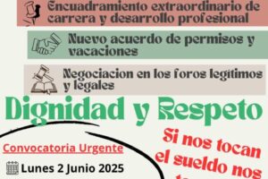 Concentración de Sanidad el 2 de junio