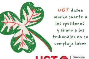 ¡Mucha suerte, opositores/as!