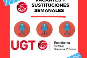 Convocatoria semanal de vacantes y sustituciones 2 de enero